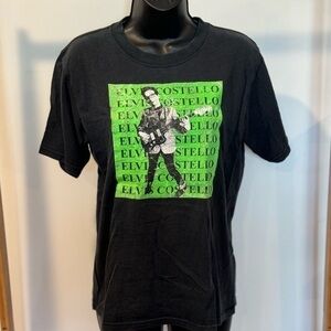 Elvis Costello Rare Vtg Tee Shirt Size S